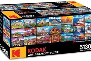 Компания Kodak выпустила в продажу самый большой в мире пазл