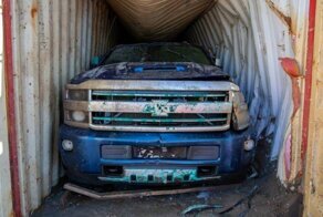 Со дна океана подняли пикапы Chevrolet, утонувшие два года назад