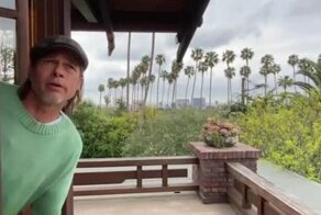 Брэд Питт на карантине стал синоптиком и рассказал о погоде