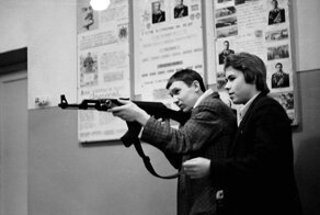 Уроки НВП в советских школах