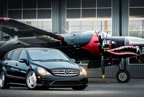 Mercedes-Benz R63 AMG Supercharged — 700 "лошадей" для большой семьи