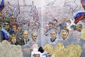 Мозаика с Путиным и надписью «Крым наш» появится на храме вооружённых сил РФ