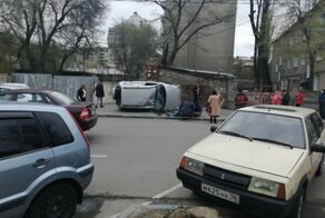 Авария дня. Водитель Chevrolet Niva погиб после ДТП в центре Воронежа