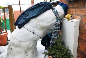 Пьяные снеговики (30 фото)