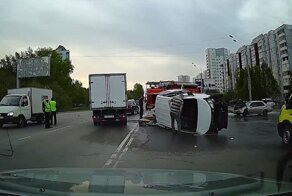 Авария дня. Пьяный "лётчик" устроил серьезную аварию в Барнауле