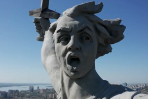 Красавец-памятник «Родина-Мать зовёт!», полностью отреставрирован (видео)