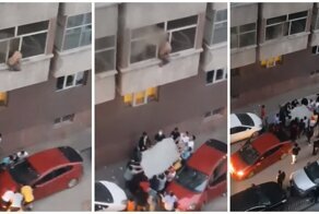 Отзывчивые монголы спасли мужчину из горящей квартиры