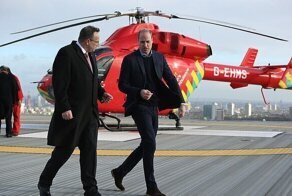 Принц Уильям разрешил вертолетам скорой помощи заправляться у своего дворца