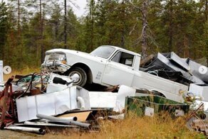 В финском лесу нашли десятки раритетных советских автомобилей