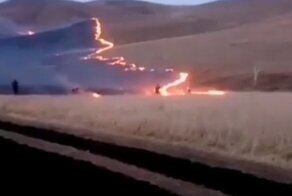 "С*ки, где вы есть?!": забайкальский мужик, тушивший лес, обратился к МЧС