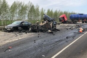 Авария дня. В Рязанской области погиб лишенный прав автомобилист