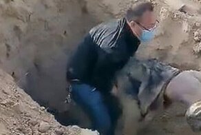 Заживо погребённую успели спасти после трех дней могильной тьмы: видео
