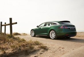 Универсал Tesla Model S выставлен на продажу
