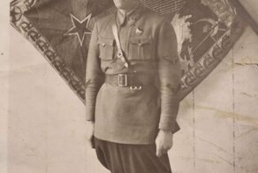 Отважный летчик-истребитель капитан Самсонов Иван Дмитриевич