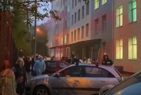 В московской больнице для коронавирусных пациентов загорелся ИВЛ