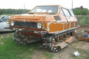 Малоизвестный вездеход, созданный на авиазаводе им. Чкалова