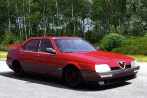 Alfa Romeo 164 с мотором V10 от Формулы-1 из 80-ых