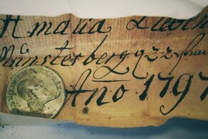 В церкви нашли тайник с посланием из XVIII века