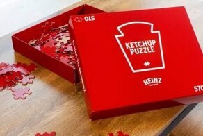 Компания Heinz создала самый медленный в мире паззл