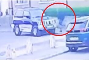 Грабитель эффектно избавился от полицейской погони