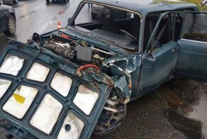 Авария дня. Врезался в автобус и сбежал