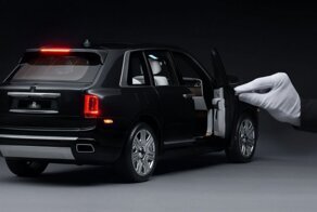 Идеальная модель Rolls-Royce Cullinan в масштабе 1:8, создание которой занимает 450 часов