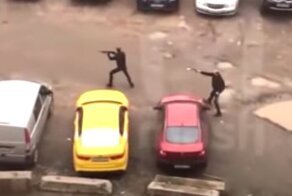 Задержание мужчин, устроивших перестрелку в Москве