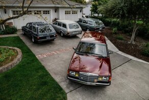 Рассматриваем в деталях великолепный универсал Mercedes-Benz 300TD 1983 года