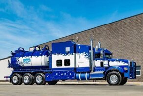 Peterbilt 367 "3Boys" — очень красивая ассенизаторская машина
