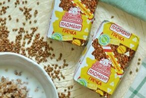 В России начали производить пломбир со вкусом гречки