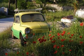 Хорватия, Велики Дрвеник, машинки