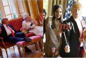 Британский фотограф показал "липовые снимки" американского президента