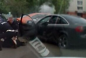 Пьяница-рецидивист: погоня за нетрезвым водителем на Audi в Туле