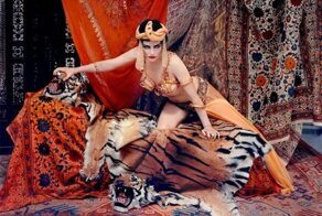 Мэрилин Монро в образе знаменитых голливудских актрис, 1958 г