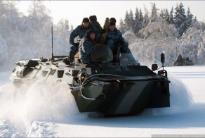 Зимние учения ОМОНа (21 фото + текст)