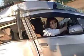 Покатались подружки: в Забайкальском крае две пьяные школьницы врезались в столб