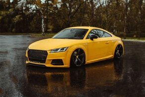 Низко и красиво — Audi TT Vegas Yellow из Финляндии