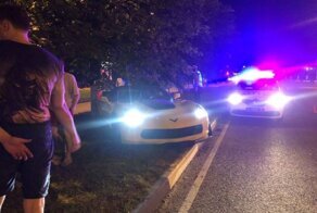 Красиво ушел со светофора! В Подмосковье разбили Chevrolet Corvette
