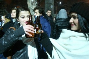 Алкогольный флешмоб в турецкой столице (9 фото + текст)