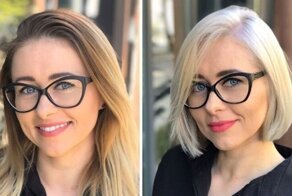 Правильно подобранные прически: 33 фотографии до стрижки и после