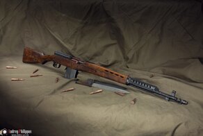 Фотосессия АВТ,  Автоматическая винтовка Токарева