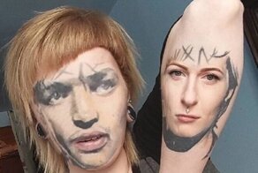 Что получится, если испытать Face Swap на твоем тату?