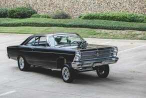 Ford Fairlane Gasser 1966 - Почему фары этого Форда светят в небо?