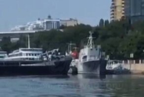 В Ростове-на-Дону столкнулись два корабля
