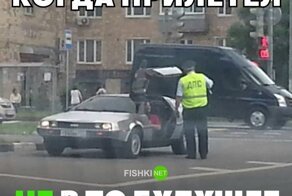 Подборка автомобильных приколов