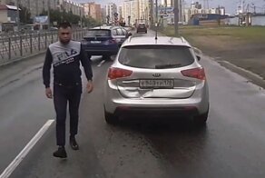 Дорожный учитель пытался преподать урок водителю маршрутки