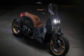 Поляки из мастерской Unikat Motorworks преобразили максискутер Yamaha TMAX