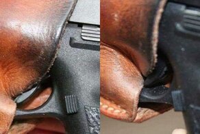 Вот что происходит, когда доверяешь свою безопасность некачественной кобуре