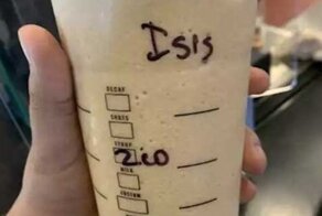 Мусульманка обиделась и подала на Starbucks в суд из-за надписи "ИГИЛ" на своем стакане