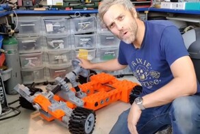 Энтузиаст собрал увеличенную копию карта Lego, используя 3D-принтер